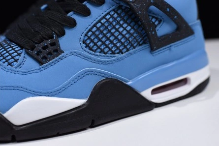 EyeCatching 6128 Travis Scott x Air Jordan 4 “Houston Oilers”  University Blue 308497- 543