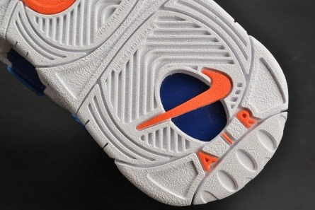 Practical 6507 Nike Air More Uptempo "Knicks" White Deep Royal Blue womens 415082- 1519