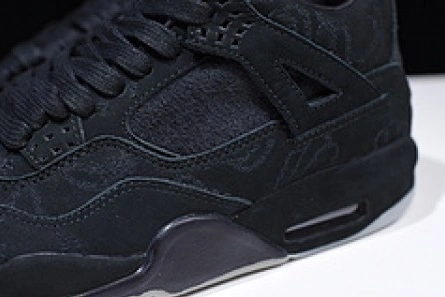 2906 Nike Air Jordan 4 retro kaws black 930155- Vibrant 540