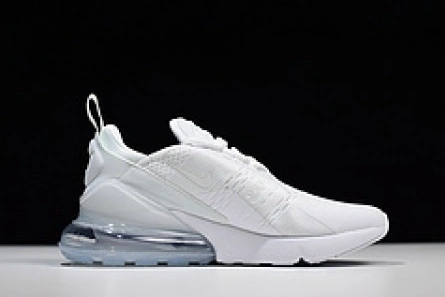 Durable 5552 Nike womens Air Max 270 Triple White AH6789 1451