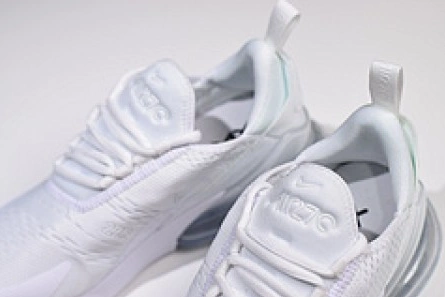 Durable 5552 Nike womens Air Max 270 Triple White AH6789 1451