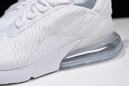 Durable 5552 Nike womens Air Max 270 Triple White AH6789 1451