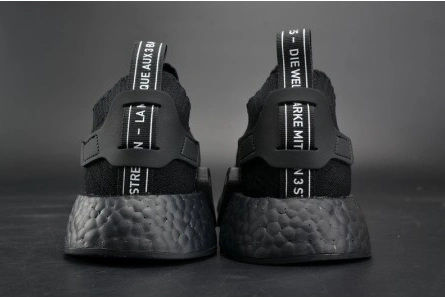 Comfortable 6747 ADIDAS Originals NMD R2 Primeknit Triple Black Sneaker  BY 1840
