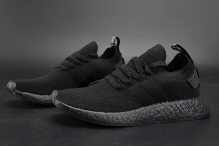 Comfortable 6747 ADIDAS Originals NMD R2 Primeknit Triple Black Sneaker  BY 1840