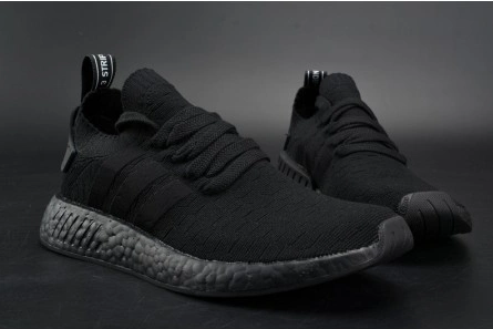 Comfortable 6747 ADIDAS Originals NMD R2 Primeknit Triple Black Sneaker  BY 1840