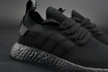 Comfortable 6747 ADIDAS Originals NMD R2 Primeknit Triple Black Sneaker  BY 1840