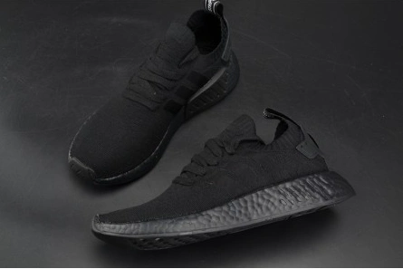 Comfortable 6747 ADIDAS Originals NMD R2 Primeknit Triple Black Sneaker  BY 1840