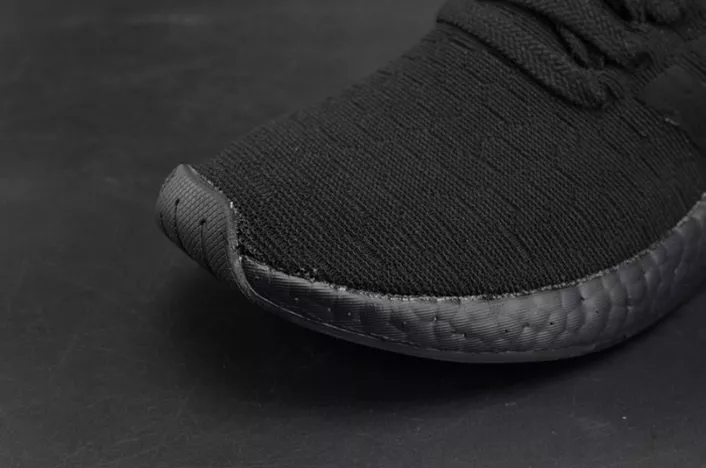 Comfortable 6747 ADIDAS Originals NMD R2 Primeknit Triple Black Sneaker  BY 1840