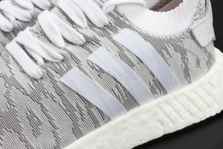 8379 ADIDAS NMD R2 PK  Primeknit WHITE MENS BY Resilient 1867