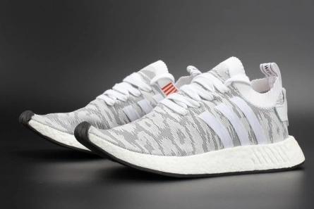 8379 ADIDAS NMD R2 PK  Primeknit WHITE MENS BY Resilient 1867