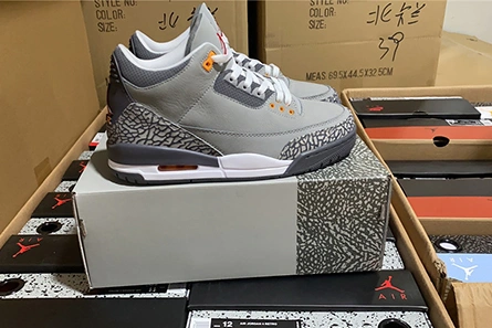 Resilient 4970 Air Jordan 3``Cool Gray''  CT8532- 415