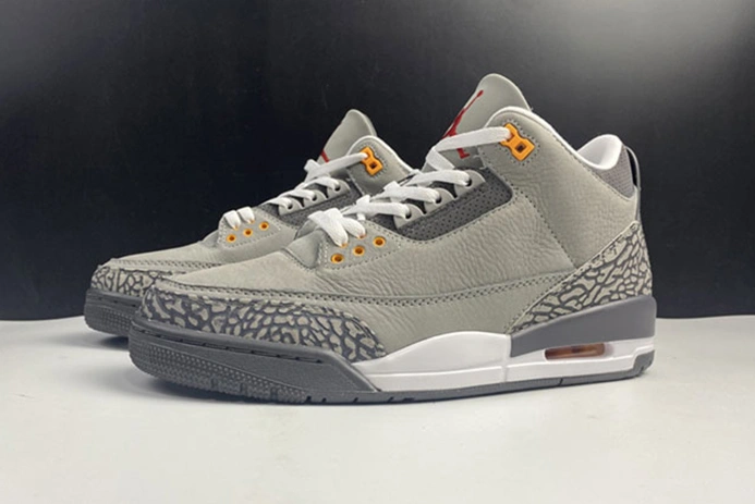 Resilient 4970 Air Jordan 3``Cool Gray''  CT8532- 415