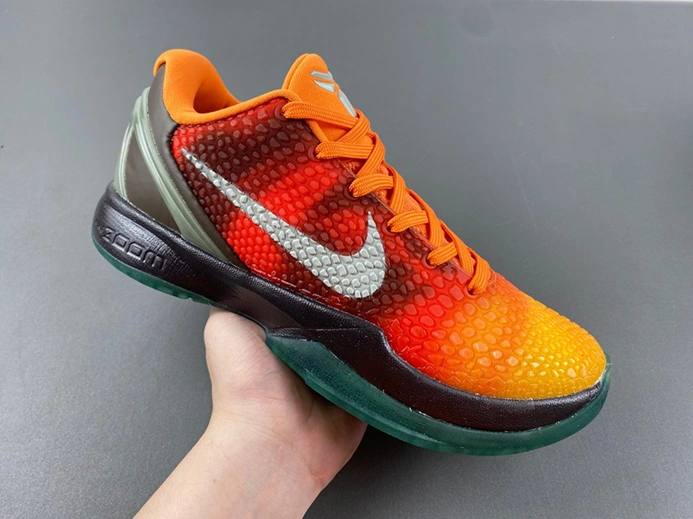 5620 Nike Kobe 6 ASG Orange County Sunset  448693- Breathable 855