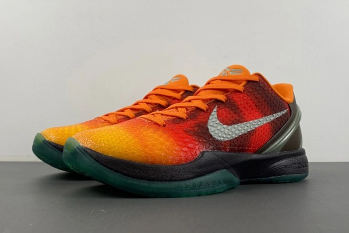 5620 Nike Kobe 6 ASG Orange County Sunset  448693- Breathable 855