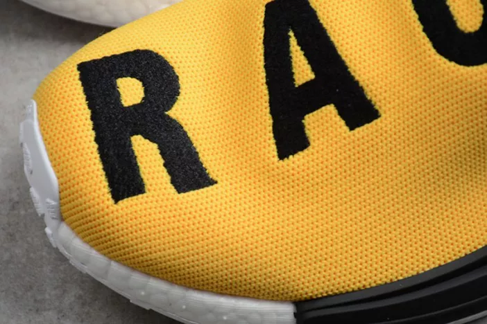 Trendsetting 5903 ADIDAS mens PW HUMAN RACE NMD "PHARRELL"yellow BB 1804