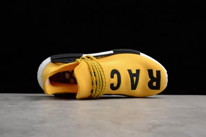 Trendsetting 5903 ADIDAS mens PW HUMAN RACE NMD "PHARRELL"yellow BB 1804