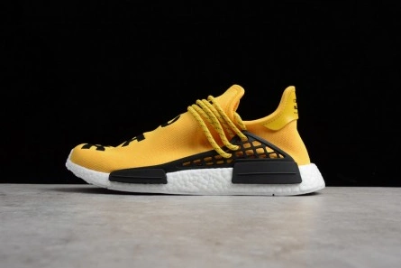 Trendsetting 5903 ADIDAS mens PW HUMAN RACE NMD "PHARRELL"yellow BB 1804
