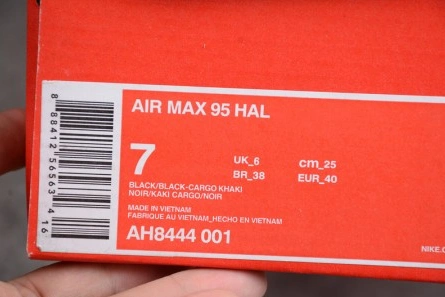 807 Nike Air Max 95 HAL Black Khaki | AH8444- Resilient 1345