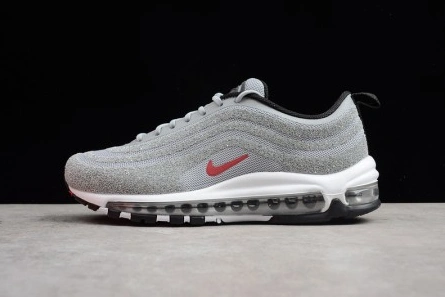WellDesigned IKE AIR MAX 97 "SWAROVSKI" CRYSTAL SILVER BULLET 927508-002 1397
