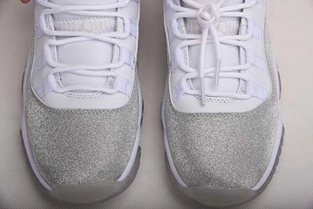 JORDAN 11 RETRO WHITE METALLIC SILVER - AR0715-100 Stylish 748