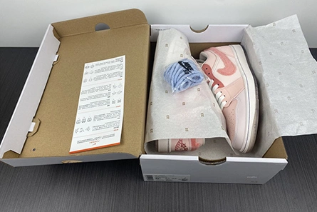 Jordan 1 Low SE Mighty Swooshers Pink(W) DM5443-666 Durable 206