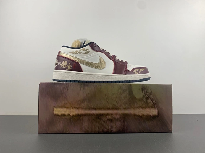 Jordan 1 Low Year of the Dragon (2024) (Women's)  FJ5735-100 Compact 1