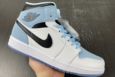 Jordan 1 Mid SE Ice Blue (2023)  DV1308-104 Stylish 136