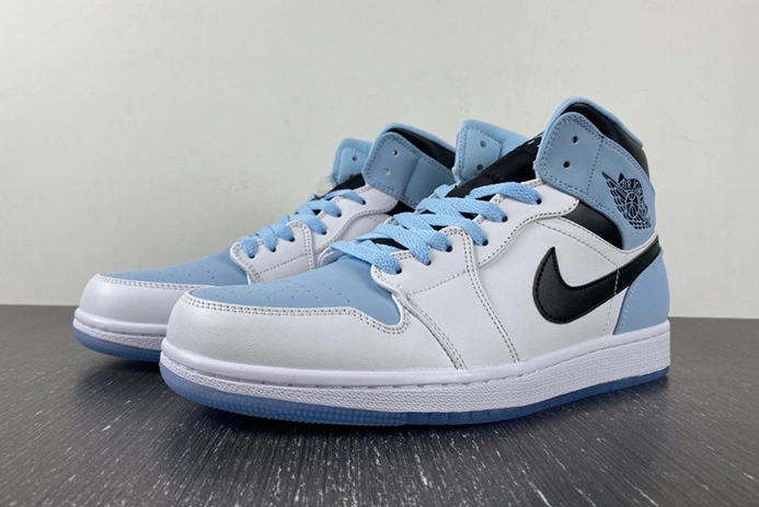 Jordan 1 Mid SE Ice Blue (2023)  DV1308-104 Stylish 136