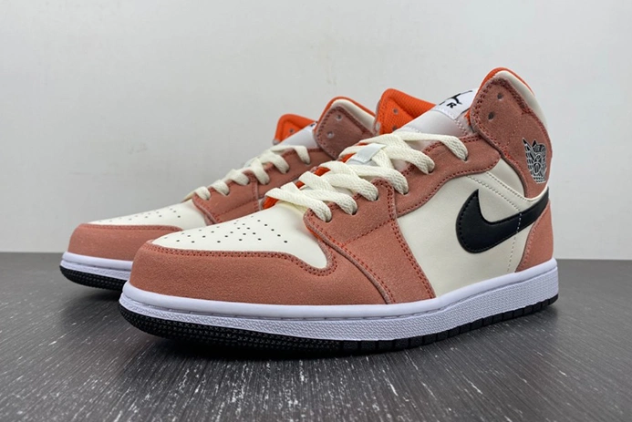 Jordan 1 Mid SE Orange Suede DV1336-800 ModernLook 110