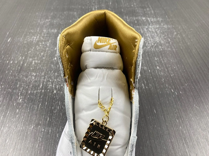 Cozy Jordan 1 Retro High OG Metallic Gold (Women's)  FD2596-107 58