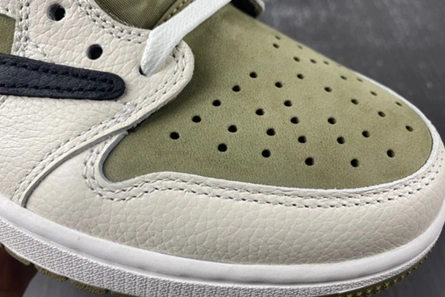 Jordan 1 Retro Low Golf Travis Scott Neutral Olive FZ3124-200 Bright 81