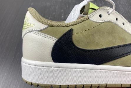 Jordan 1 Retro Low Golf Travis Scott Neutral Olive FZ3124-200 Bright 81