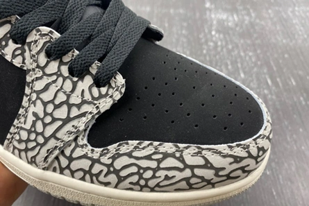 Comfortable Jordan 1 Retro Low OG Black Cement CZ0790-001 119