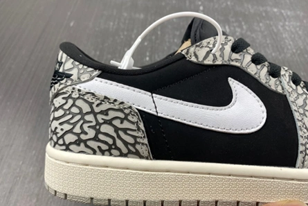 Comfortable Jordan 1 Retro Low OG Black Cement CZ0790-001 119