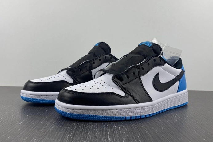 Sophisticated Jordan 1 Retro Low OG Black Dark Powder Blue CZ0790-104 183