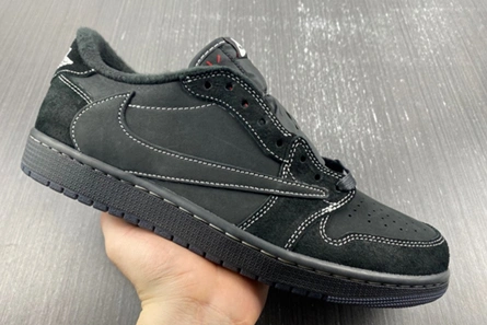 Jordan 1 Retro Low OG SP Travis Scott Black Phantom DM7866 001 Minimalist 162