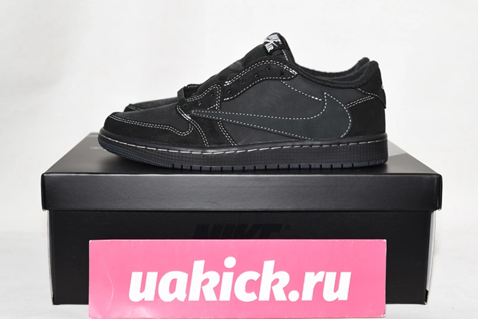 Jordan 1 Retro Low OG SP Travis Scott Black Phantom DM7866 001 Minimalist 162