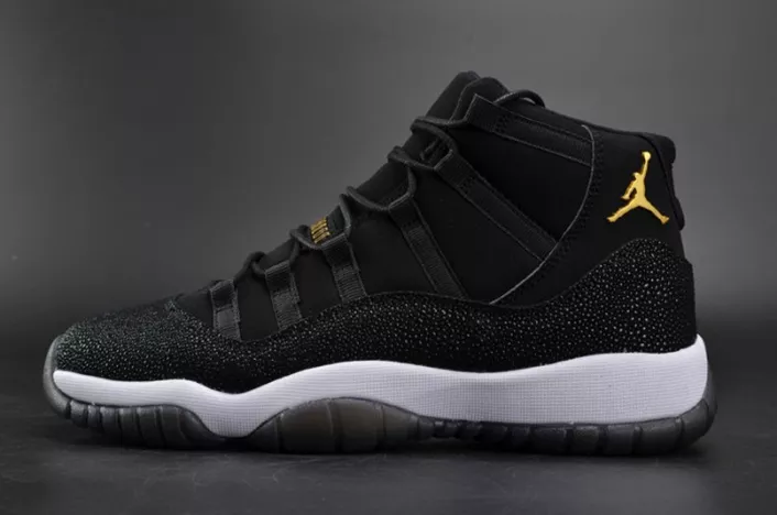 Jordan 11 Retro Heiress Black Stingray (GS) 852625-030 Durable 705