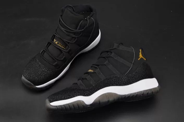 Jordan 11 Retro Heiress Black Stingray (GS) 852625-030 Durable 705