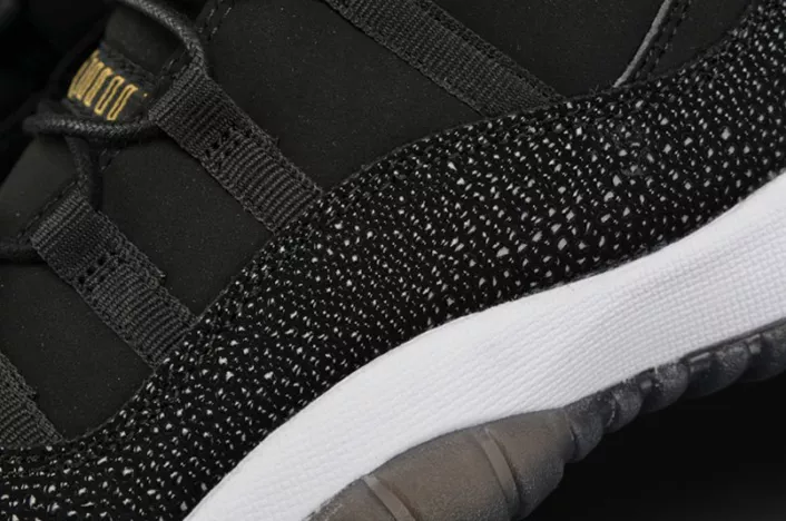 Jordan 11 Retro Heiress Black Stingray (GS) 852625-030 Durable 705