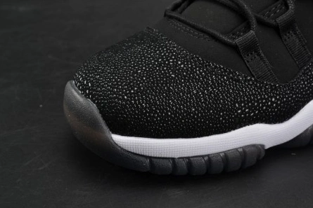 Jordan 11 Retro Heiress Black Stingray (GS) 852625-030 Durable 705