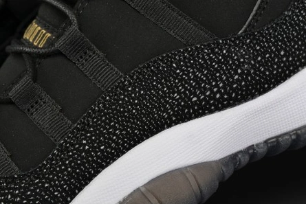 Jordan 11 Retro Heiress Black Stingray (GS) 852625-030 Durable 705