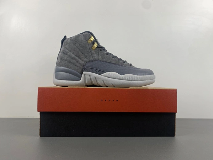 Fashionable Jordan 12 Retro Dark Grey 130690-005 776