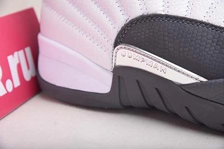 Jordan 12 Retro White Dark Grey  130690-160 Bright 804