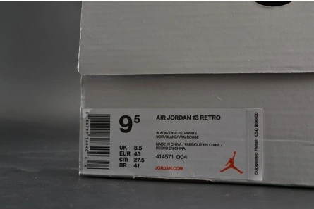 Jordan 13 Retro Bred 414571-004 Comfortable 873
