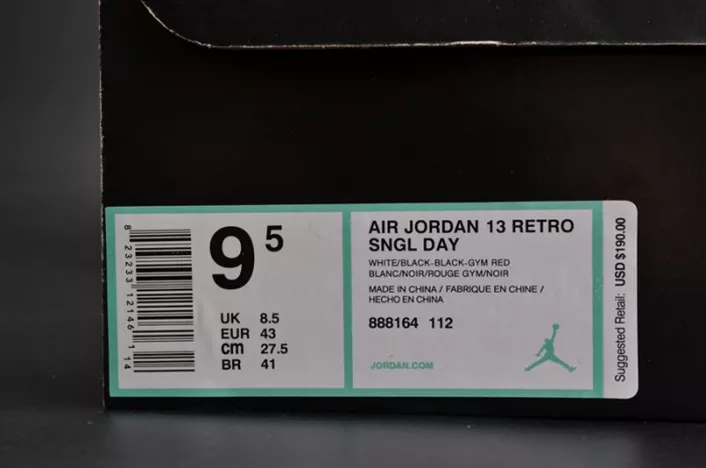 WellDesigned Jordan 13 Retro Love and Respect 888164-112 816