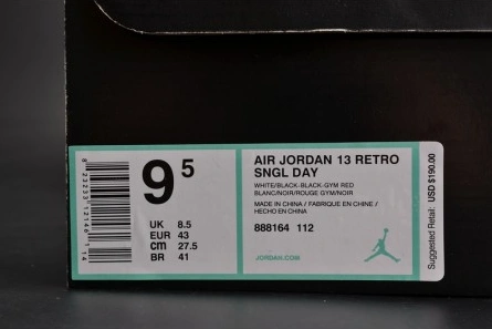 WellDesigned Jordan 13 Retro Love and Respect 888164-112 816