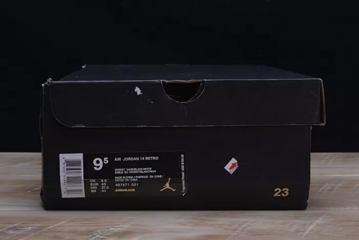 Practical Jordan 14 Retro Desert Sand 487471-021 827