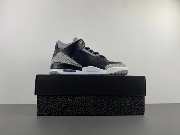 Soft Jordan 3 Retro Black Cement Reimagined DN3707-010 351