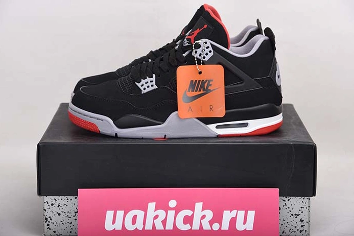 Jordan 4 Bred  Black Cement (2019) - 308497-060 Popular 599